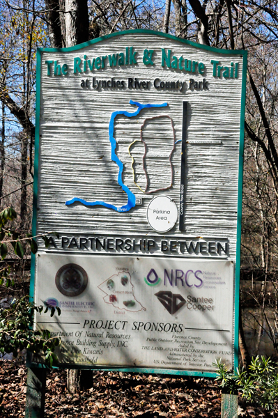 Riverwalk Nature Trail sign